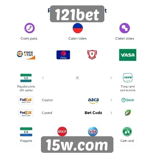 Métodos de pagamento disponíveis no 121bet